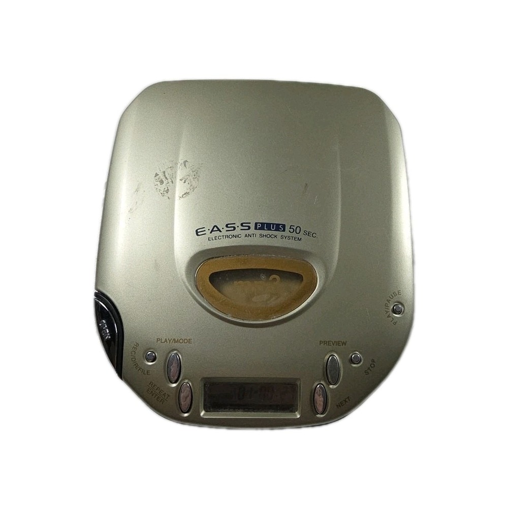 Aiwa E.A.S.S Plus 50 Sec Portable CD Player‎ Tested Works